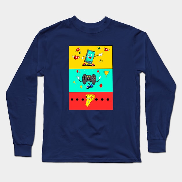 Life of a gamer Long Sleeve T-Shirt by MariRiUA